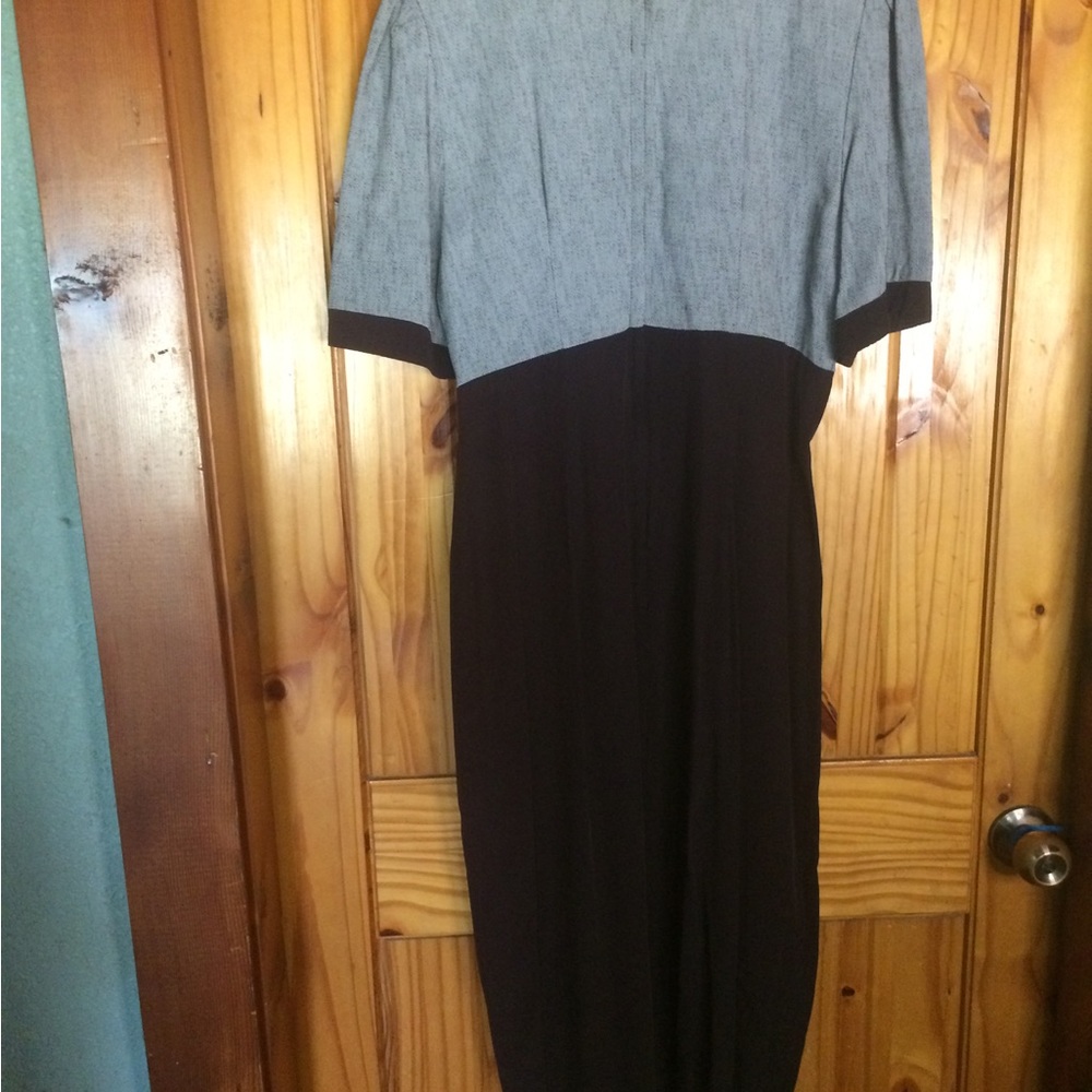 Vintage WNY Black Dress - Picture 7 of 10